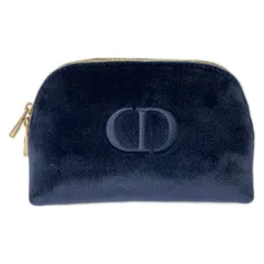 Dior Beauty(ディオールビューティー) ポーチ美品  - ネイビー 化粧ポーチ/ノベルティのサムネイル