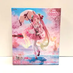 27.【未開封】 桜ミク AMP+ フィギュア 桜ドレスver. タイトー 初音ミク【併売品】