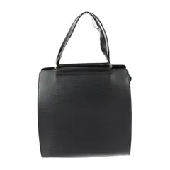 LOUIS VUITTON ルイ ヴィトン フィガリ MM ハンドバッグ M52002 レザー ブラック ゴールド金具  エピ ビトン 