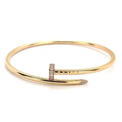 Cartier JUSTE UN CLOU BRACELET DIA K18 PG SM カルティエ ジュスト アン クル ブレスレット ダイヤ ピンクゴールド スモールモデル 15サイズ CRB6065815のサムネイル