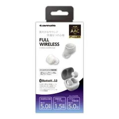 多摩電子工業 Bluetoothフルワイヤレスイヤホン ホワイト TBS52Wのサムネイル