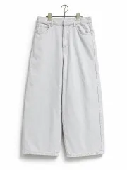 UNIQLO U ライン 白 ワイド パンツ 25