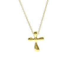 TIFFANY&Co. スモールクロス 40cm 3.5g K18 - メルカリ