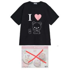 BABY くみゃちゃんのSweet Ice Cream 柄Big Tシャツ 黒 - メルカリ