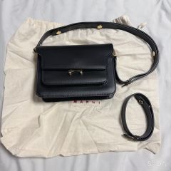 MARNI レア❗ パイソンレザー トランク ショルダーバッグ - メルカリ