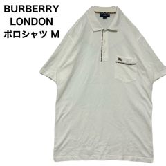 新品タグ付】バーバリーロンドン ポロシャツ L グレー ホースマーク 