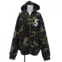 楓様専用supreme Sロゴパーカー カモ 迷彩 - メルカリ