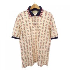 試着のみ GUCCI 753572 XJFUG 23AW GG柄 ポロシャツ L - メルカリ