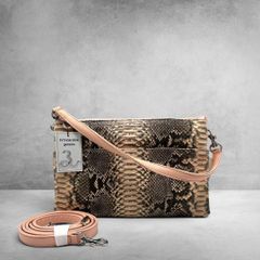 McQ Alexander McQueen リアルパイソンクラッチバッグ ポーチ - メルカリ