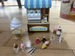 シルバニア ソフトアイスクリーム屋さん フルセット