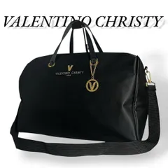 極美品　VALENTINO CHRISTY　343　ハンドバッグ　ショルダーバッグ　トートバッグ　ボストンバッグ　スエード　黒　ブラック　レディース　メンズ　ユニセックス