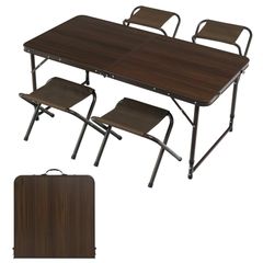 ピクニックテーブルセット K-190BK 新品 - メルカリ