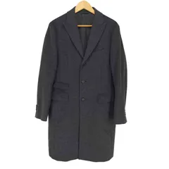スーツカンパニー THE SUIT COMPANY CASHMERE＆WOOL カシミヤ混 シングルチェスターコート メンズ JPN：L のサムネイル