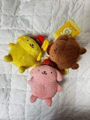 ポムポムプリン スイーツマスコット ぬいぐるみ 5色セット - メルカリ