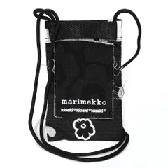 [マリメッコ] ショルダーバッグ 092211 992 SMALL POCKET MARIMERKKI ブラック 黒 ホワイト 白 [並行輸入品]