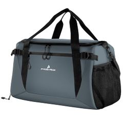 PYKES PEAK Boston Bag Golf Bag Large Capacity 30L 45L [Shoe Pocket S/M 2 Sizes 6 Colors] Gym Golf Outdoor Sports Travel Business Trip Duffel Bag (S Size Gray DBG-1 0685be65)