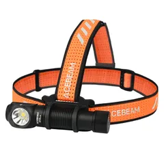 LEDヘッドライト 作業灯 ACEBEAM H15 2.0 L型ワークライト USB-C充電式 多機能 ヘッドランプ 明るい 2800ルーメン 白/赤色光付き ヘルメット ライト防水 登山、釣り、 防災、作業用 (黒)のサムネイル