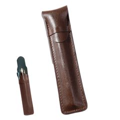 MONTBLANC】モンブラン ペンケース 2本差し 本革 レザー ボルドー