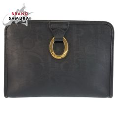 COACH コーチ シグネチャー ベージュ ネイビー ゴールド金具 PVC 11355 ショルダーバッグ メッセンジャーバッグ レディース 601980 【中古】 COACH - COACH コーチ シグネチャー ベージュ ネイビー ゴールド金具