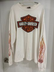 USA製!希少イーグルフレイム！　ハーレーダビッドソン　ロンT USA製!希少イーグルフレイム！ ハーレーダビッドソン ロンT - メルカリ