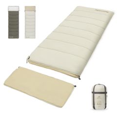 AIFLYCY 寝袋 シュラフ ブラウン 冬用 連結 枕付き 洗濯可 美品 - メルカリ