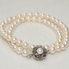 本アコヤ真珠 照良 silver金具ネックレス ケース付 新Y8-0624☆ - メルカリ