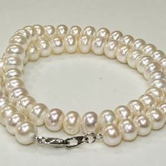 美品】あこや アコヤ Pearl Necklace 5.9〜6.4mm 21g - メルカリ