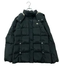 バーバリー ダウンジャケット フード付き ジップ スナップボタン レディース SIZE M BURBERRYのサムネイル