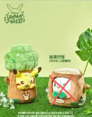 【韓国 Urban Forest 限定】ピカチュウぬいぐるみ ポケモン Urban Forest ぬいぐるみ ピカチュウ＆モクロー 韓国限定