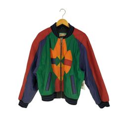 CHIPIE CUIR A-2typeレザージャケット 総柄裏地 ダークブラウン - メルカリ