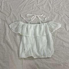 アトリエピエロ シフォンレース オフショルダーブラウス - メルカリ