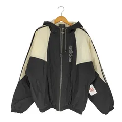 アディダスオリジナルス adidas Originals 90S 万国旗タグ フーデッド ナイロン パテッドジャケット メンズ import：XL 