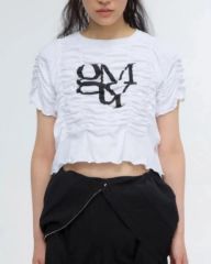 完売商品＜Ruro × 6＞SHIRRING Tシャツ - メルカリ