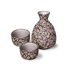 ⭐️10本セット⭐️桜柄 焼酎徳利ボトル⭐️陶器⭐️新品未使用⭐️和