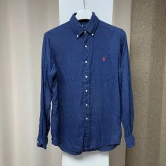 現行】Ralph Lauren キッズ B/D リネンシャツ ワンポイント | Mercari