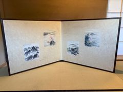 木版画 色紙 大正14年 廣重 渡辺省亭 土田麦仙 骨董 - メルカリ