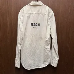 MSGM バックロゴ シャツ 40 サイズのサムネイル