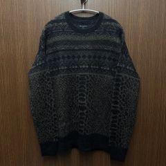 LANVIN BOUTIQUE ペイズリー柄ニットセーター Dサイズ - メルカリ