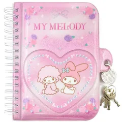 サンスター文具(Sun-Star Stationery) サンリオキャラクター ノート 鍵付き Y2Kバレエコア マイメロディ S2642743