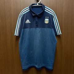 2006 W杯モデル 00s アルゼンチン代表 ポロシャツ - メルカリ