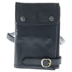 CHROME HEARTS (クロムハーツ) シザーケース クロスボールクリップ ガンスリンガーベルト レザー ショルダーバッグ ブラックのサムネイル