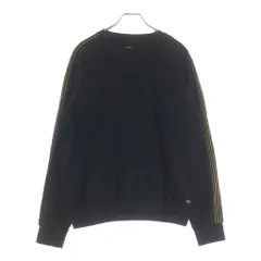 FENDI (フェンディ) Sweatshirt クルーネックスウェットトレーナー ブラック FY0812 A9MCのサムネイル