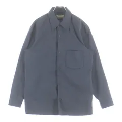 Acne Studios (アクネ ストゥディオズ) 17AW コットン 長袖シャツ ネイビー FRANCISCO H TW PAW17のサムネイル