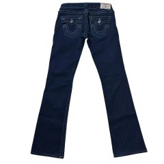 TRUE RELIGION ローライズ デニム フレアパンツ 23 swag - メルカリ