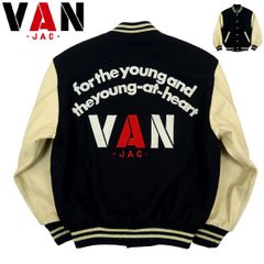 VAN JACKET ヴァンヂャケット スタジャン レザー M マイケル着同型 VAN JACKET ヴァンヂャケット スタジャン レザー M マイケル着同型