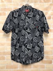supreme bandana silk shirt - メルカリ