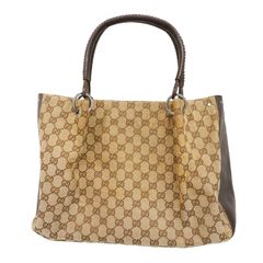 69B66｜グッチ GGキャンバス トートバッグ ダークブラウン 69B66｜グッチ GGキャンバス トートバッグ ダークブラウン - メルカリ