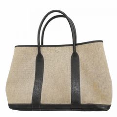 HERMES エルメス ガーデンパーティ TGM グレー 大容量 トワルアッシュ