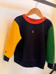 ポロ(Polo ralph lauren) KIDS カラーブロック スウェット