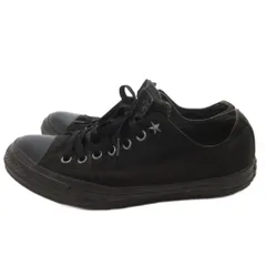 コンバース CONVERSE オールスター スニーカー シューズ 27.5cm 黒 ブラック ローカット 星型スタッズ ラバーキャップトゥ /MX ■GY58